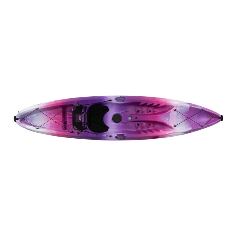 Perception Tribe 11.5′ Sit-On-Top Recreational Kayak – Adjustable Framed Seat & Ample Front/Rear Storage (Dapper)