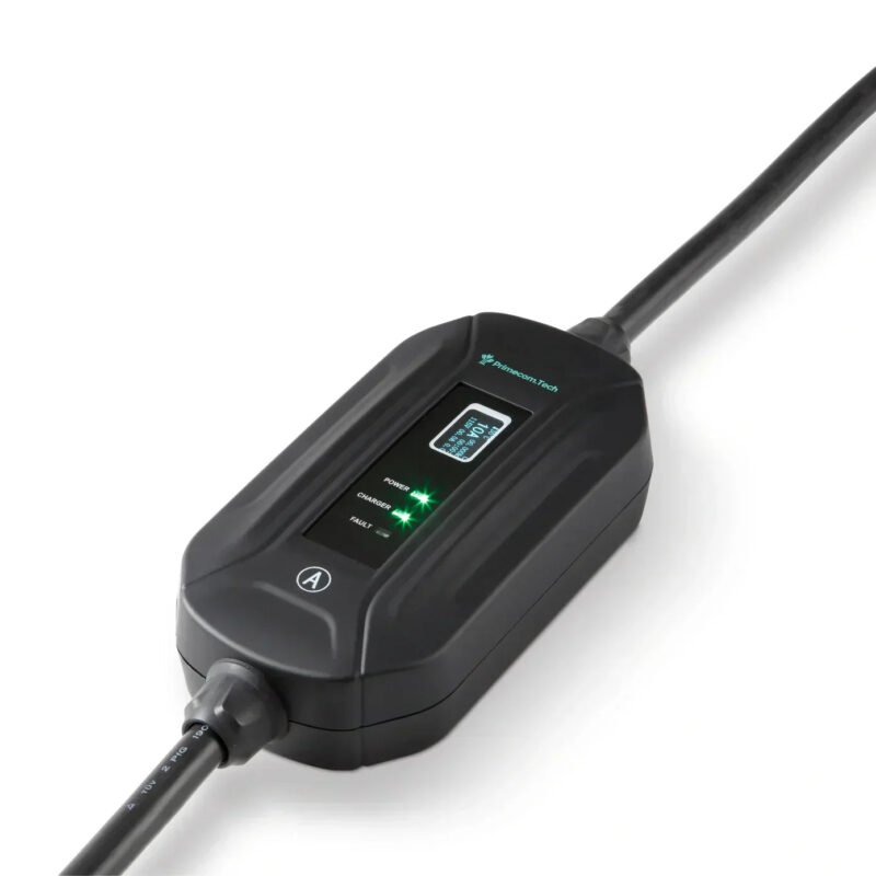 Primecom 24 Amp Level 2 EV Charger Amperage Adjustable: 10A - 16A - 24A Only In ElectoGb