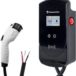 Primecom 32 & 40 Amp Level 2 EV Charger | 220 Volt | 25 & 30 Feet Length Only In ElectoGb